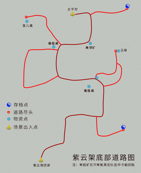 单机游戏《仙剑4》完整图文攻略，详细地图物资标记