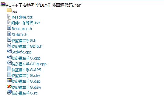 侠盗猎车手：圣安地列斯作弊器C++源代码