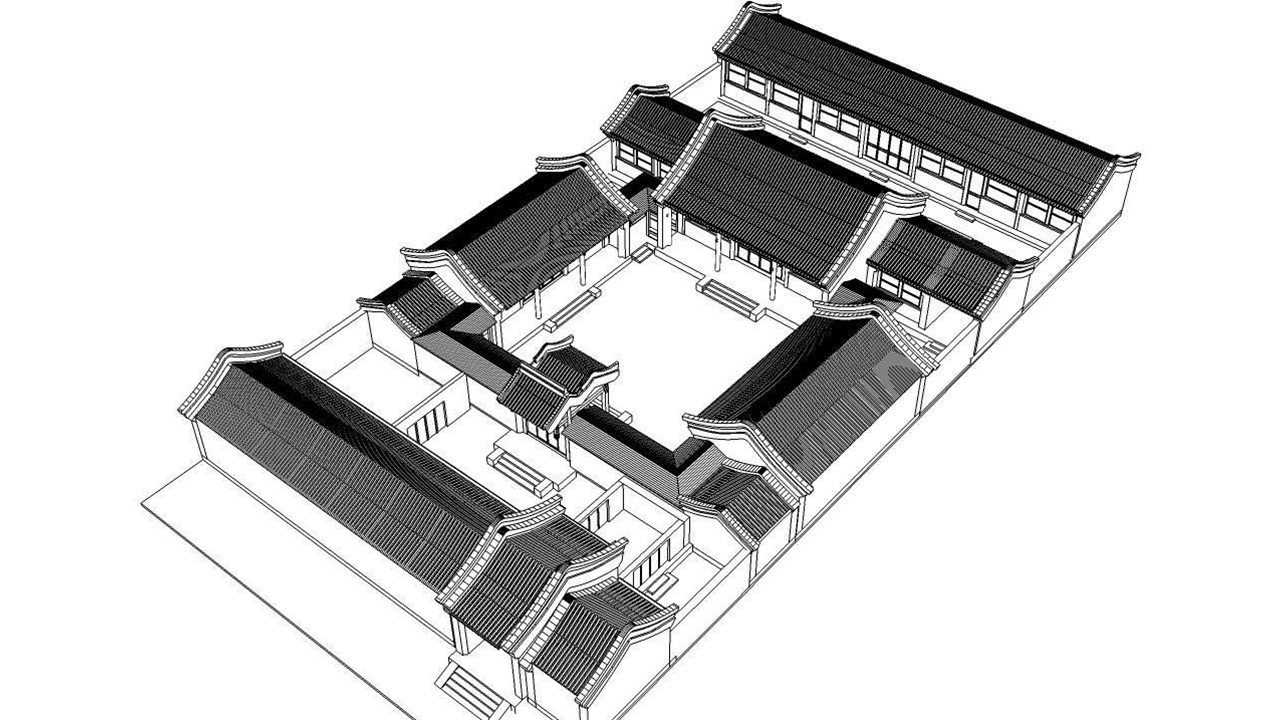 我的世界：在MC中建造一个四合院 浅谈建筑思维的运用攻略